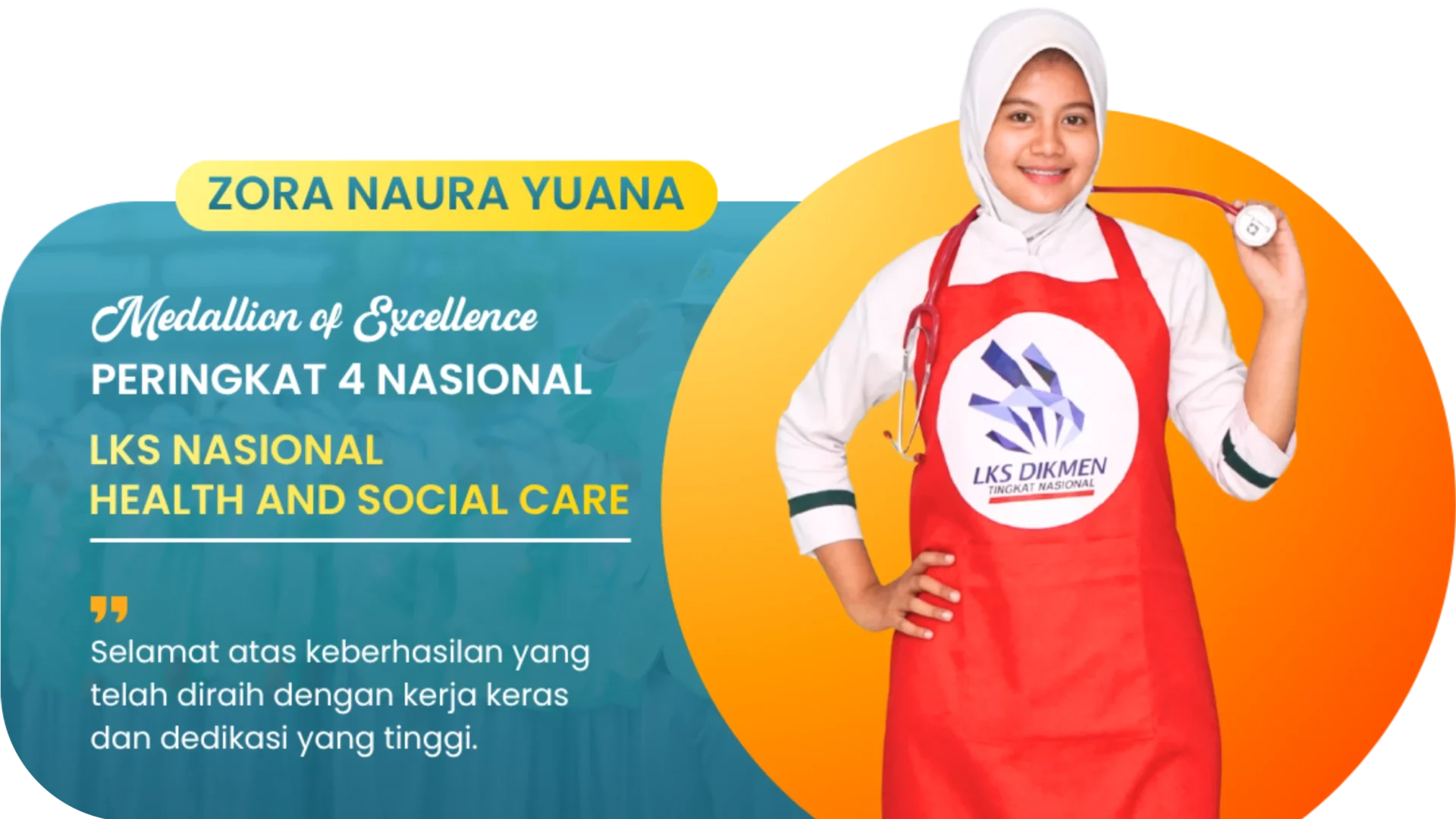 Zora Naura Yuana - Juara 4 LKS Nasional 2026